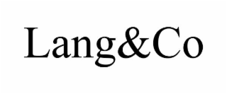 LANG&CO