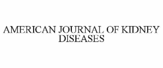 AMERICAN JOURNAL OF KIDNEY DISEASES