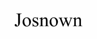 JOSNOWN