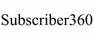 SUBSCRIBER360
