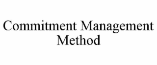 COMMITMENT MANAGEMENT METHOD