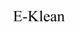 E-KLEAN