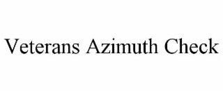 VETERANS AZIMUTH CHECK