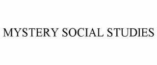 MYSTERY SOCIAL STUDIES