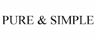PURE & SIMPLE