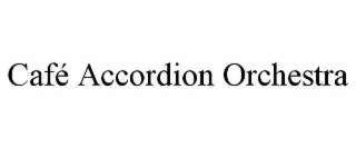 CAFÉ ACCORDION ORCHESTRA