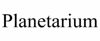 PLANETARIUM