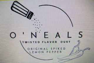 O'NEALS TWISTED FLAVOR DUST ORIGINAL SPIKED LEMON PEPPER