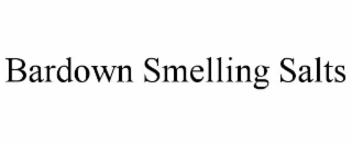 BARDOWN SMELLING SALTS