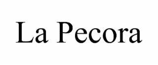LA PECORA