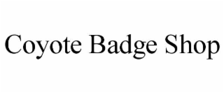 COYOTE BADGE SHOP