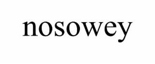 NOSOWEY
