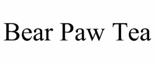 BEAR PAW TEA
