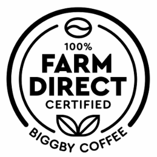 BIGGBY COFFEE 100% FARM DIRECT CERTIFIED