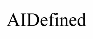 AIDEFINED
