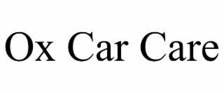 OX CAR CARE