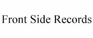 FRONT SIDE RECORDS