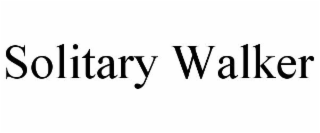 SOLITARY WALKER