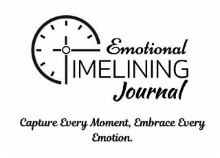 EMOTIONAL TIMELINING JOURNAL CAPTURE EVERY MOMENT, EMBRACE EVERY EMOTION.