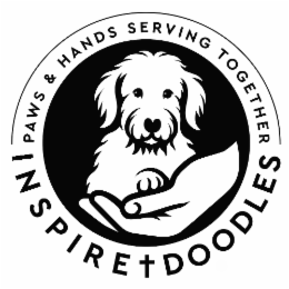 INSPIRE DOODLES PAWS & HANDS SERVING TOGETHER