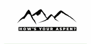 HOW'S YOUR ASPEN