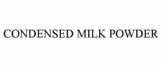 CONDENSED MILK POWDER