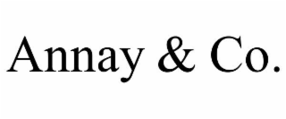ANNAY & CO.