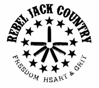 REBEL JACK COUNTRY FREEDOM HEART & GRIT