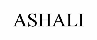 ASHALI