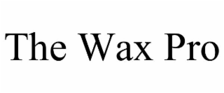 THE WAX PRO