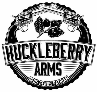 HUCKLEBERRY ARMS DEUS GENUS PATRIAM