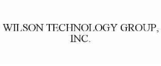 WILSON TECHNOLOGY GROUP, INC.