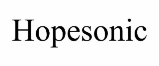 HOPESONIC