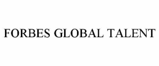 FORBES GLOBAL TALENT