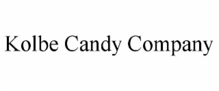 KOLBE CANDY COMPANY