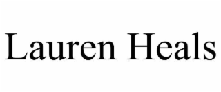 LAUREN HEALS