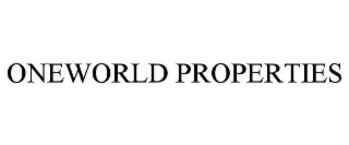 ONEWORLD PROPERTIES