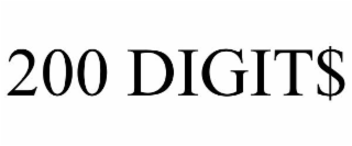 200 DIGIT$