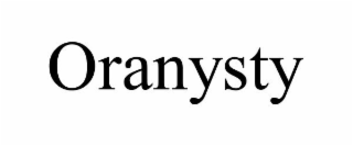 ORANYSTY