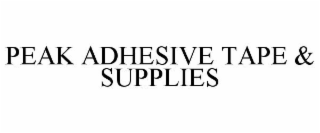 PEAK ADHESIVE TAPE & SUPPLIES