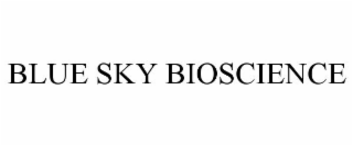 BLUE SKY BIOSCIENCE