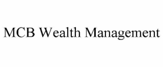 MCB WEALTH MANAGEMENT