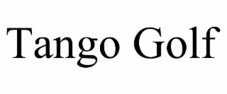 TANGO GOLF