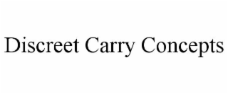 DISCREET CARRY CONCEPTS