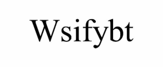 WSIFYBT