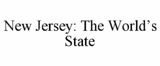 NEW JERSEY: THE WORLD'S STATE