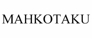 MAHKOTAKU