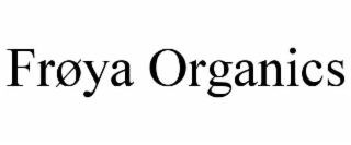 FRØYA ORGANICS