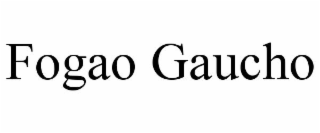 FOGAO GAUCHO