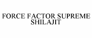 FORCE FACTOR SUPREME SHILAJIT